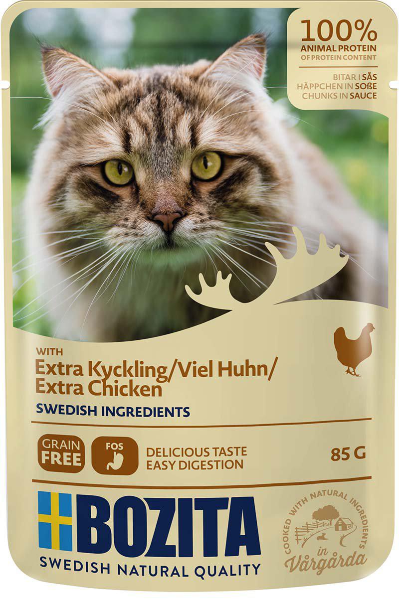 Bozita Feline Extra kyckling i sås Pouch