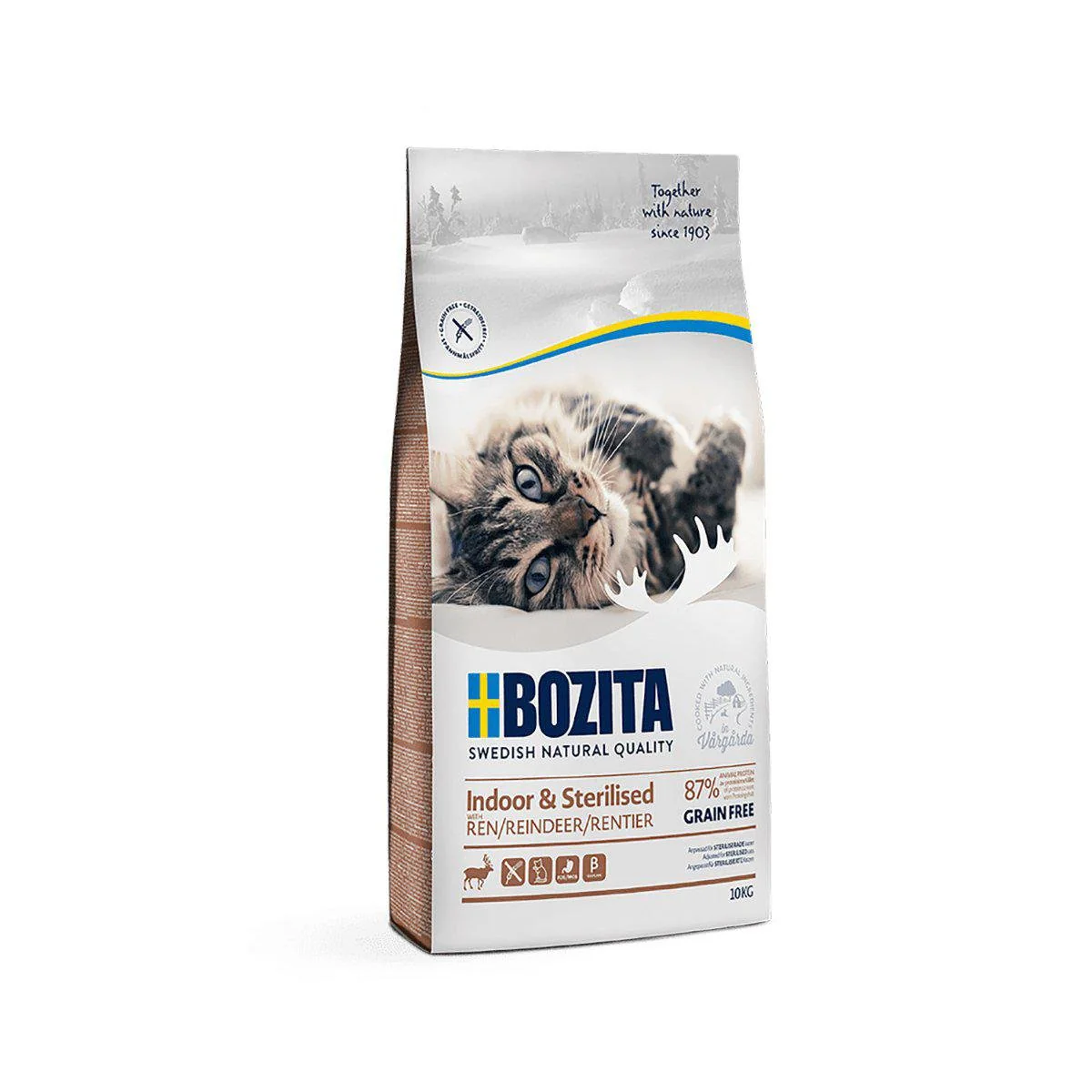Bozita Indoor & Sterilised Grain Free Reindeer - Image 3