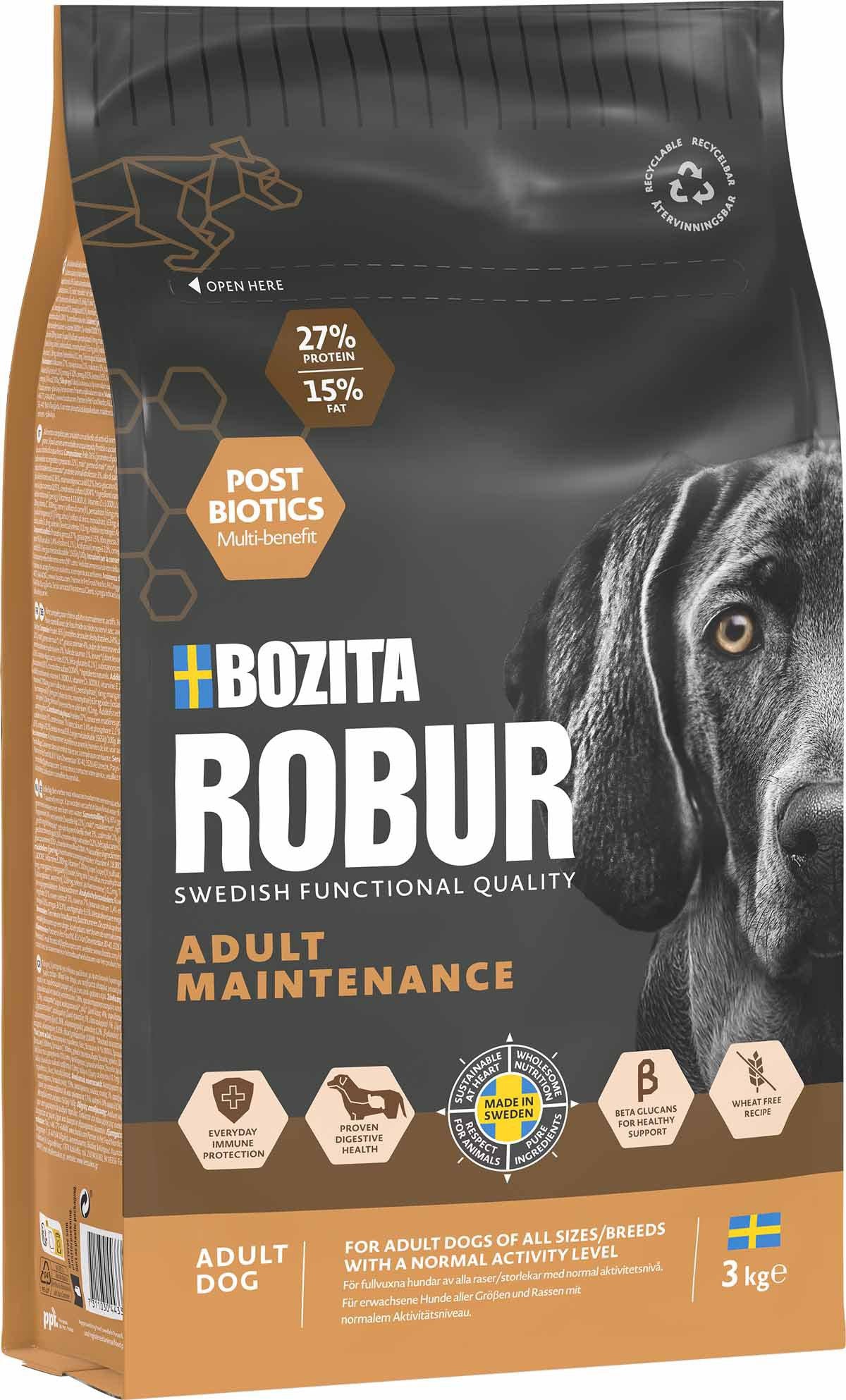 Bozita Robur Adult Maintenance Hundfoder