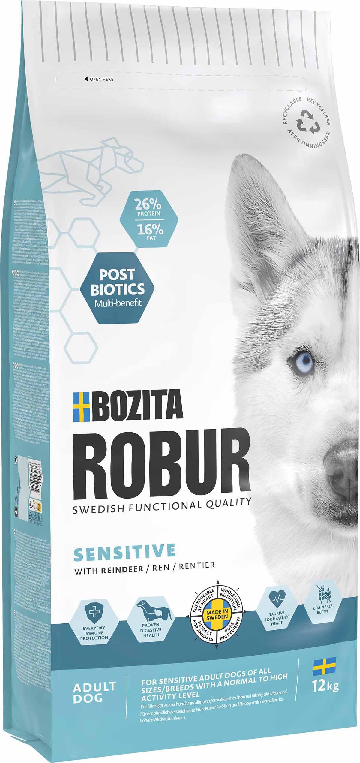 Bozita Robur Adult Sensitive Reindeer - Image 2