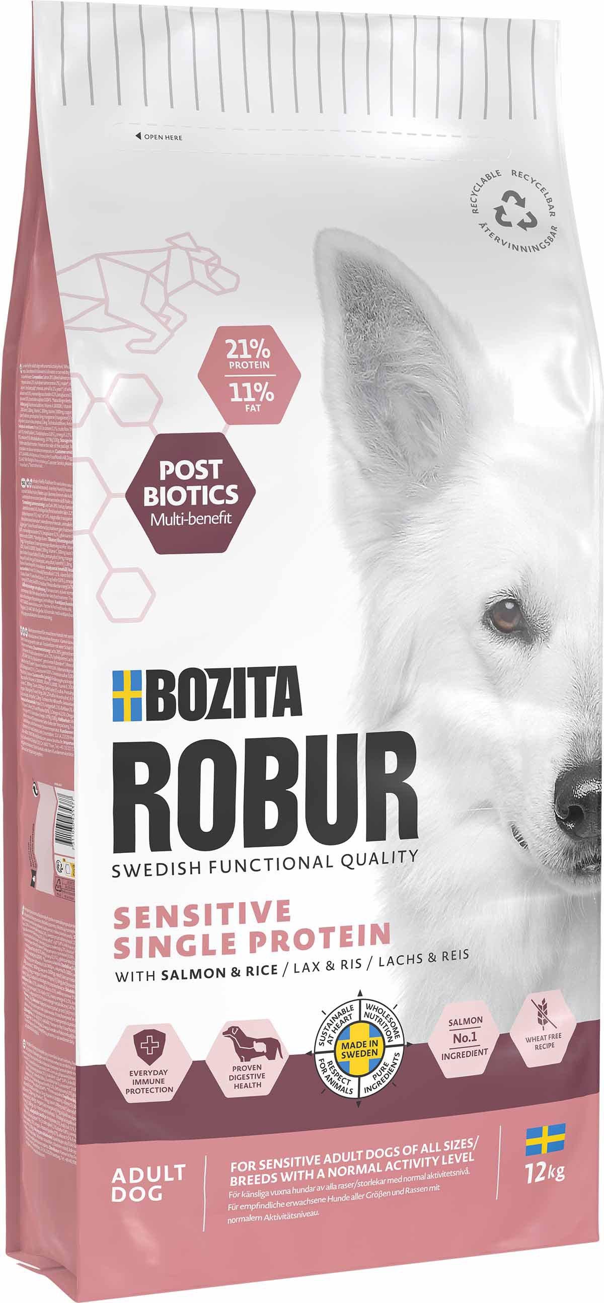 Bozita Robur Adult Sensitive Single Protein Salmon - Image 2