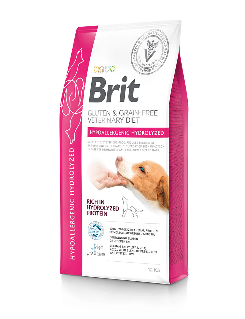 Brit GF Vet Diet Dog Hypoallergenic Hydrolyzed