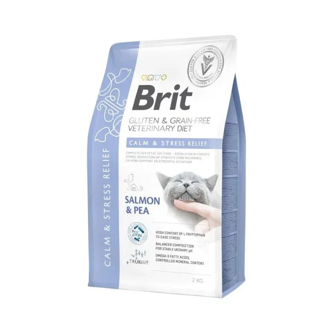 Brit GF Vet Diets Cat Calm & Stress Relief - Image 2