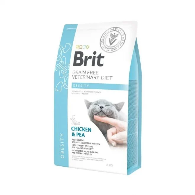 Brit GF Vet Diets Cat Obesity - Image 2