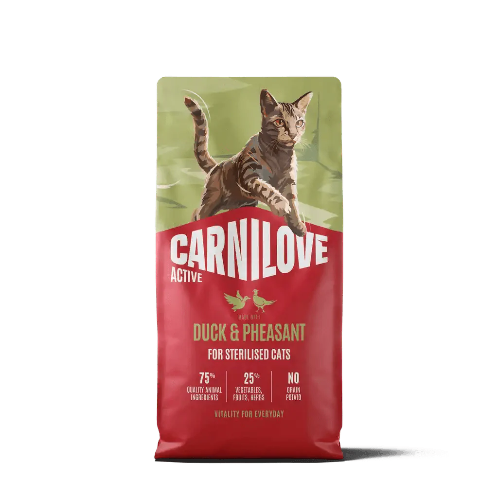 Carnilove Active Cat Dry Duck & Pheasant for Sterilised Adult All Breeds - Image 2