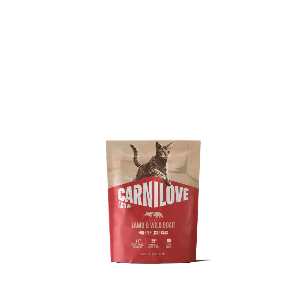 Carnilove Active Cat Dry Lamb & Wild boar for Sterilised Adult All Breeds