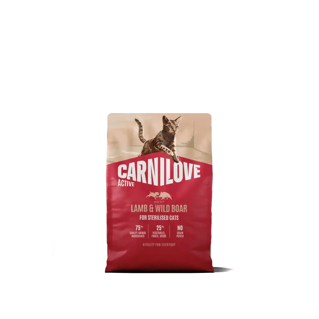 Carnilove Active Cat Dry Lamb & Wild boar for Sterilised Adult All Breeds - Image 2
