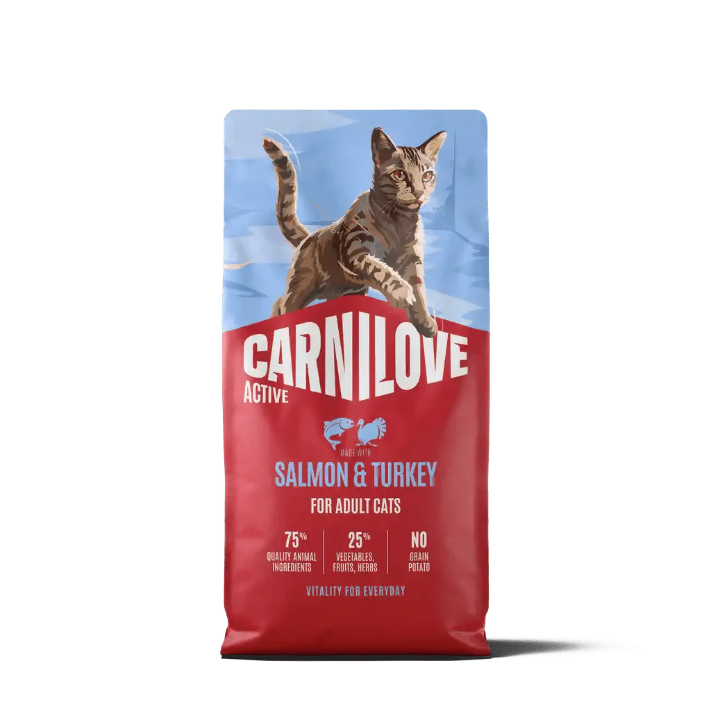 Carnilove Active Cat Dry Salmon & Turkey for Adult All Breeds - Image 3