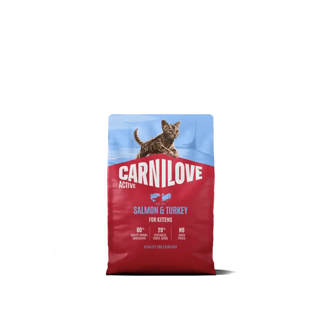 Carnilove Active Cat Dry Salmon & Turkey for Kittens - Image 2