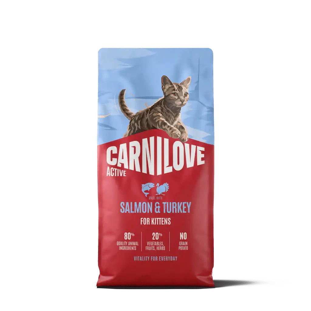 Carnilove Active Cat Dry Salmon & Turkey for Kittens - Image 3