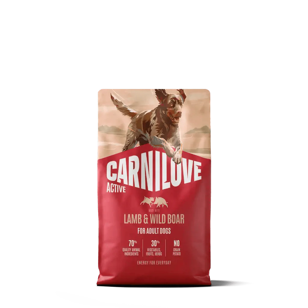 Carnilove Active Dog Dry Lamb & Wild Boar for Adult All Breeds - Image 2