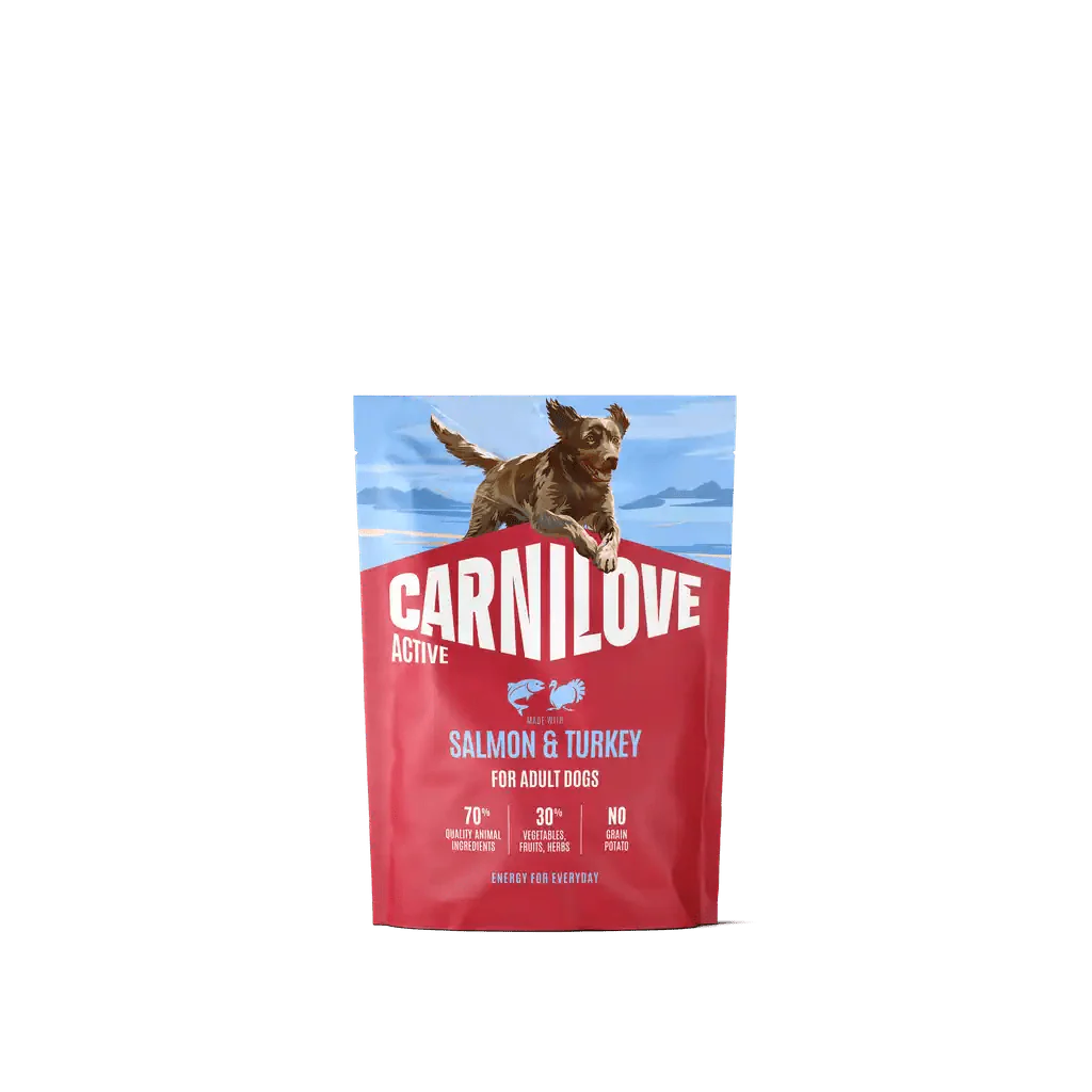 Carnilove Active Dog Dry Salmon & Turkey for Adult All Breeds