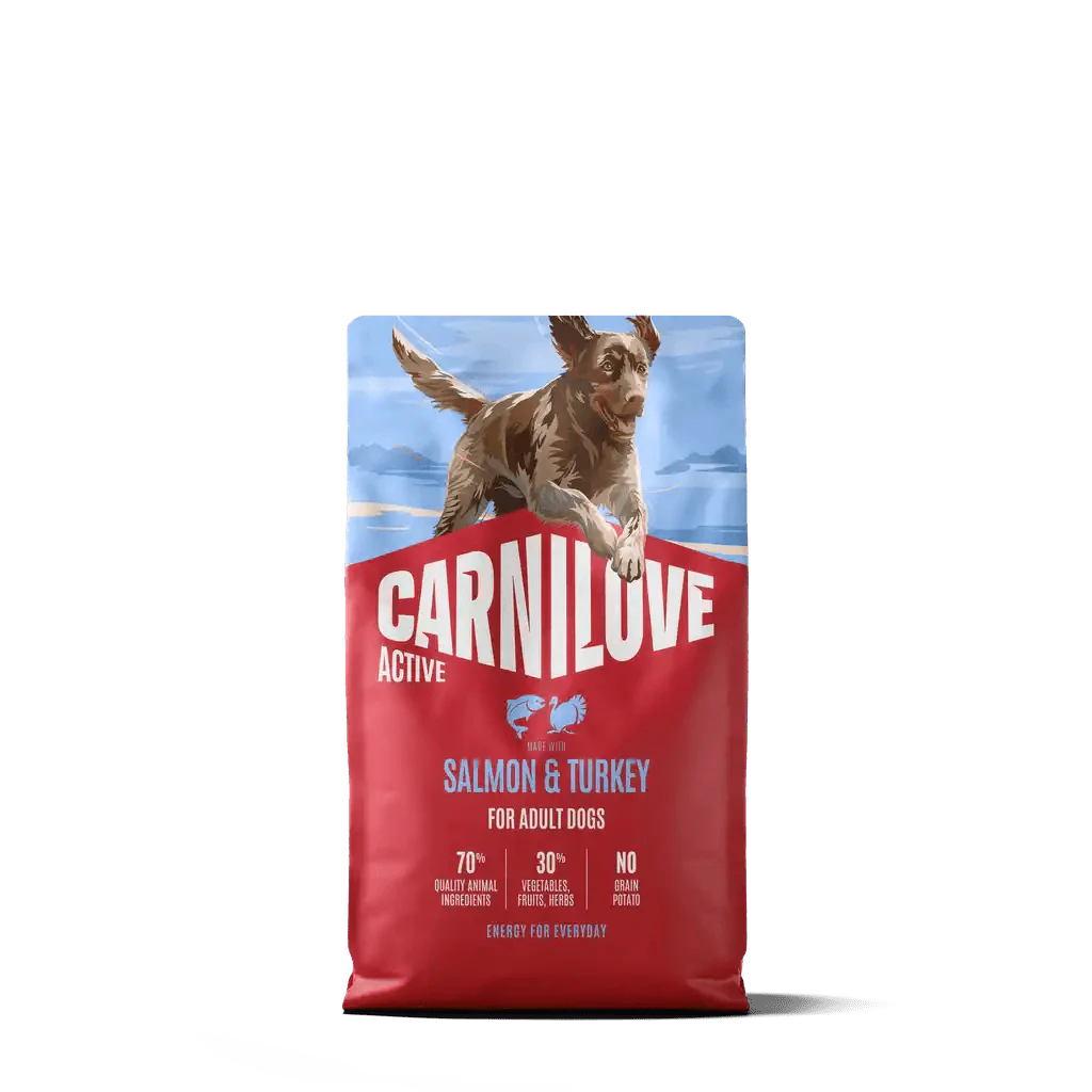 Carnilove Active Dog Dry Salmon & Turkey for Adult All Breeds - Image 2