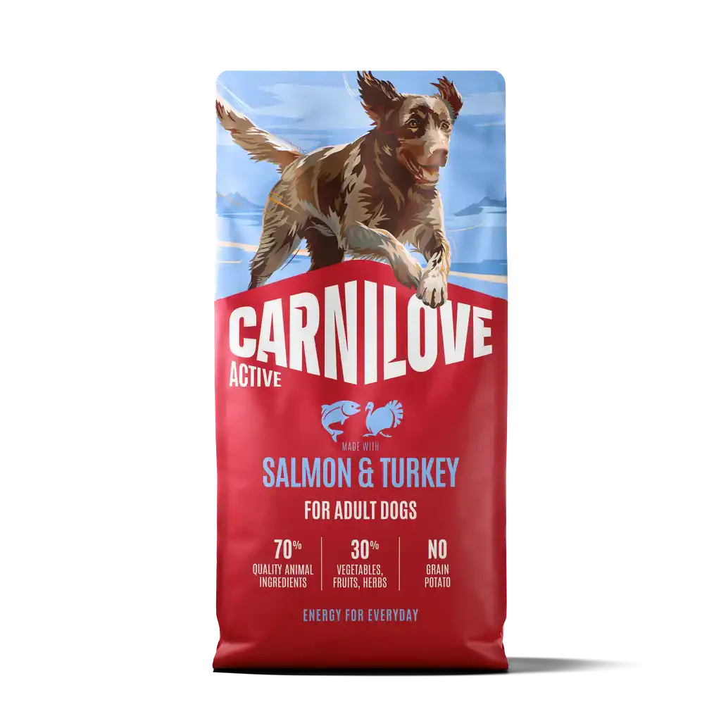 Carnilove Active Dog Dry Salmon & Turkey for Adult All Breeds - Image 3