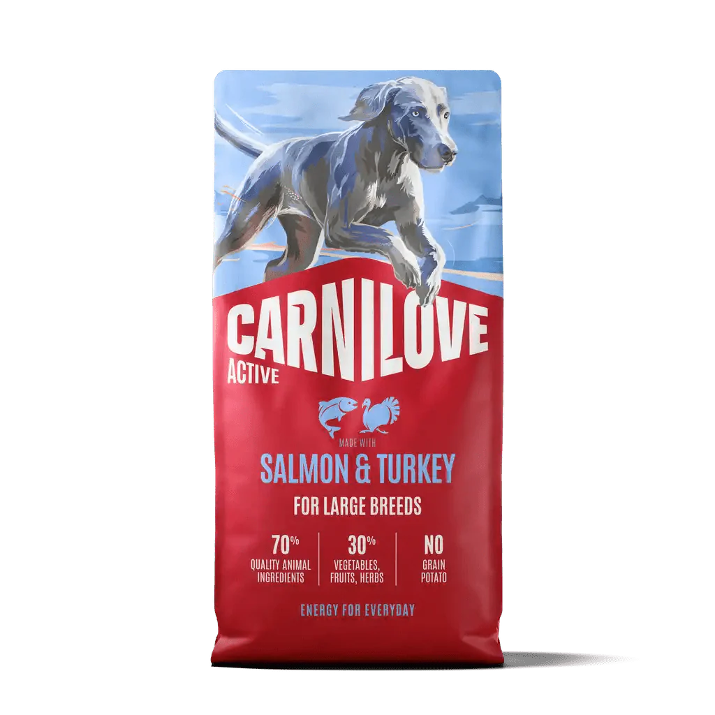 Carnilove Active Dog Dry Salmon & Turkey for Adult Large Breeds - Image 3