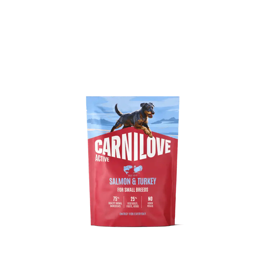 Carnilove Active Dog Dry Salmon & Turkey for Adult Small Breeds