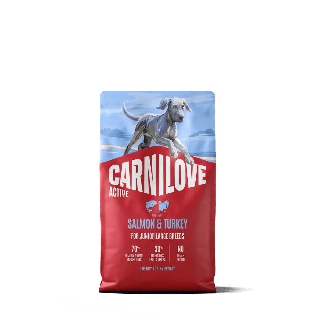 Carnilove Active Dog Dry Salmon & Turkey for Junior Large Breeds - Image 2