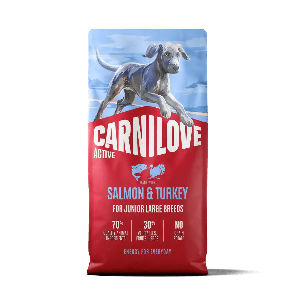 Carnilove Active Dog Dry Salmon & Turkey for Junior Large Breeds - Image 3