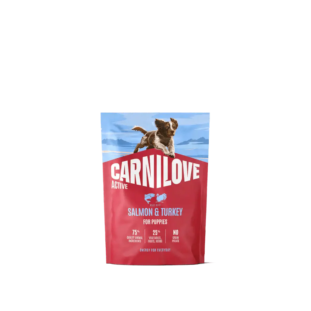 Carnilove Active Dog Dry Salmon & Turkey for Puppies