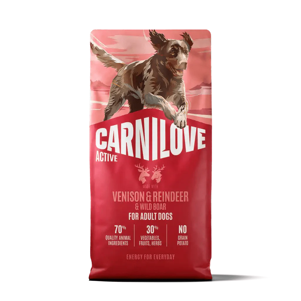 Carnilove Active Dog Dry Venison & Reindeer & Wild Boar for Active Adults - Image 3