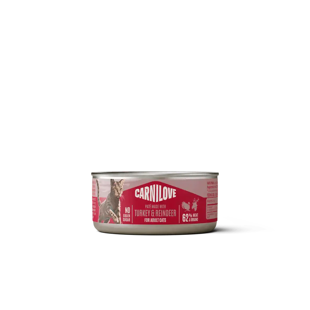 Carnilove Cat Can Paté Turkey & Reindeer