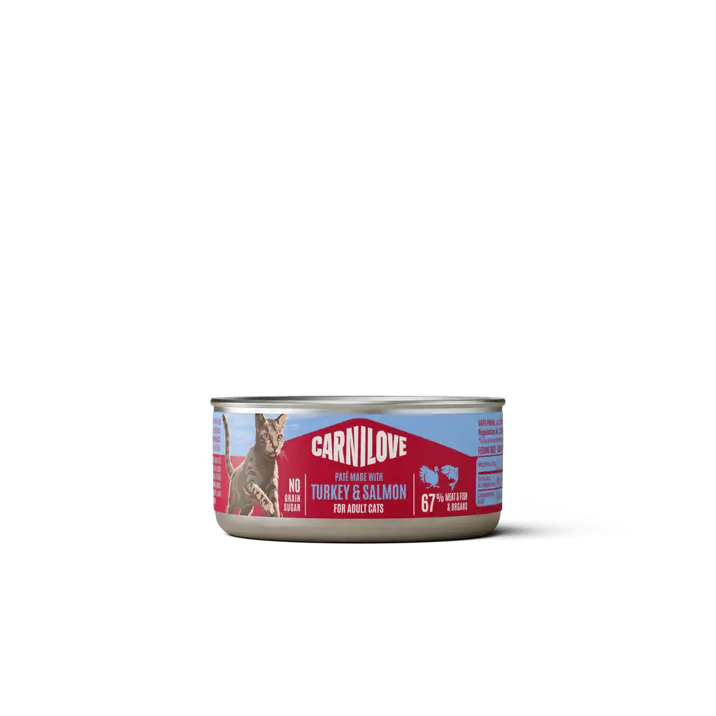 Carnilove Cat Can Paté Turkey & Salmon