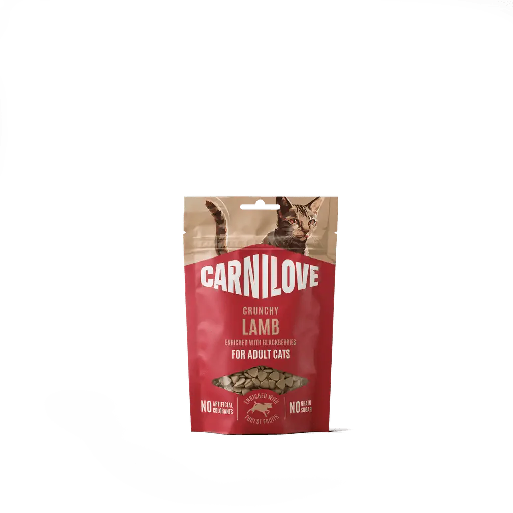 Carnilove Cat Crunchy Snack Lamb enriched with Blackberries