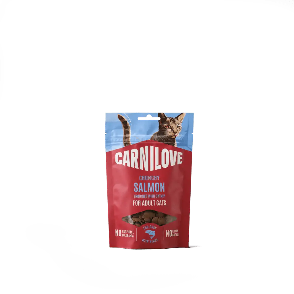 Carnilove Cat Crunchy Snack Salmon enriched with Catnip