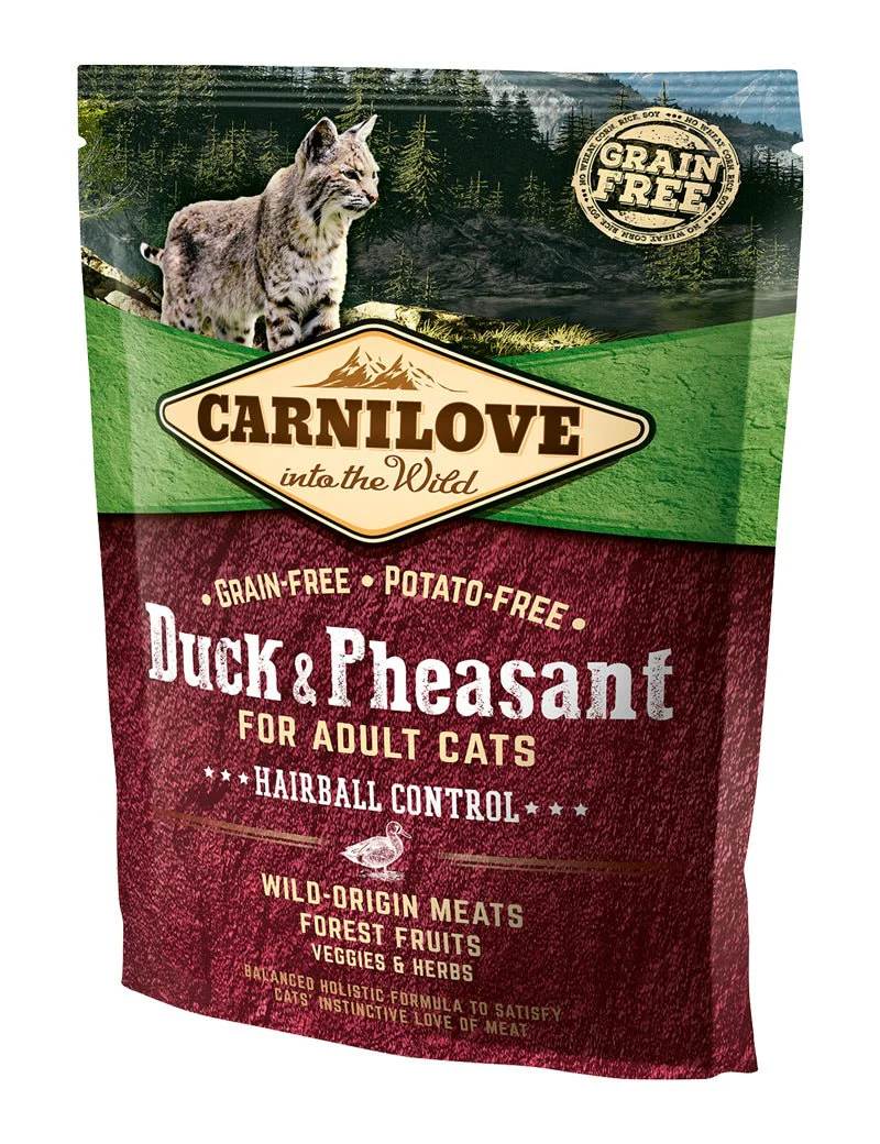 Carnilove Cat Duck & Pheasant Adult Hairball