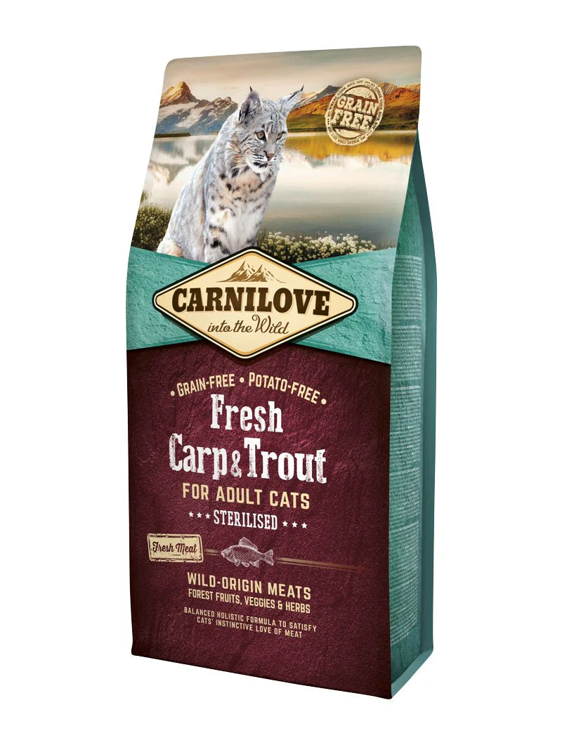 Carnilove Cat Fresh Carp & Trout Steril Adult - Image 3