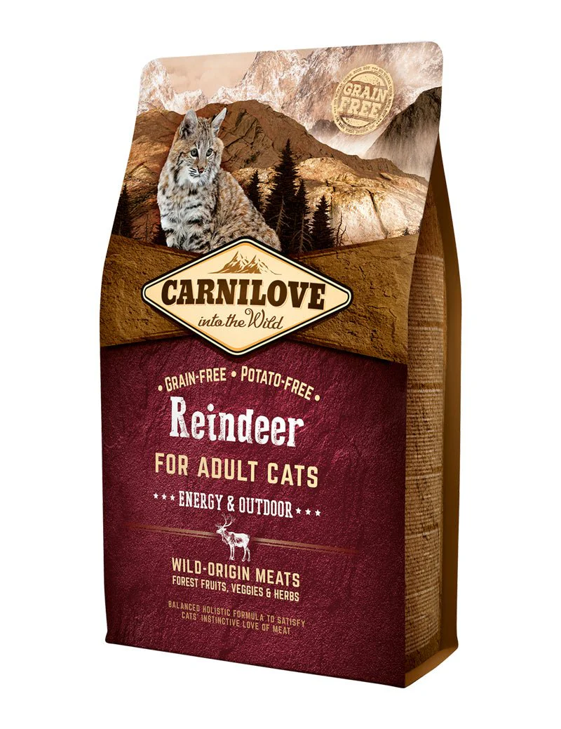 Carnilove Cat Reindeer Adult Energy Outdoor - Image 2