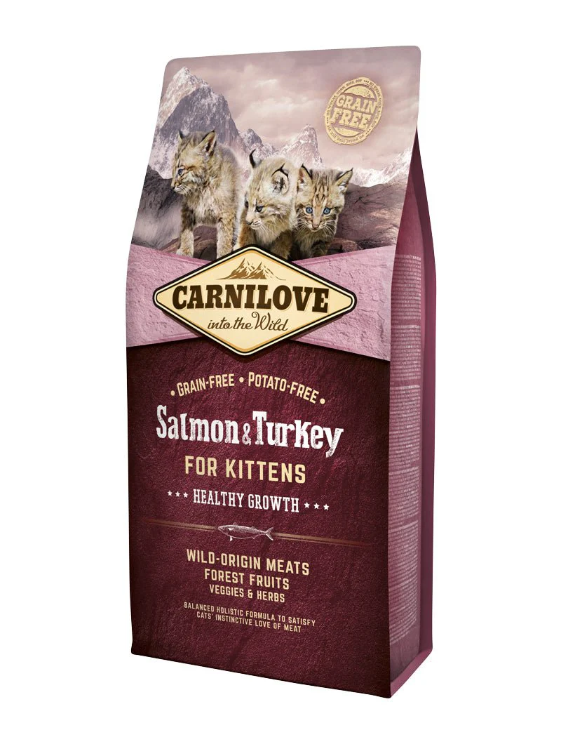 Carnilove Cat Salmon & Turkey Kittens Healthy - Image 3