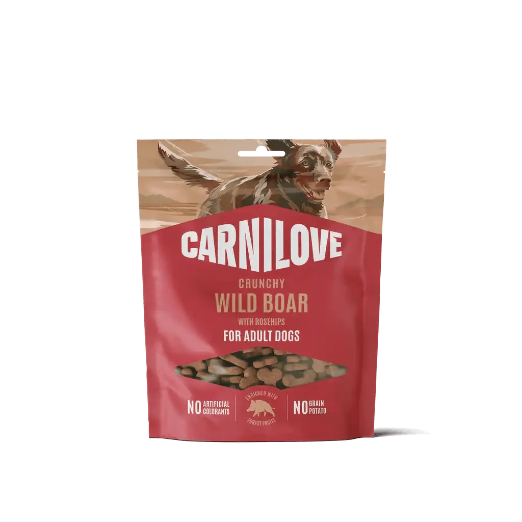 Carnilove Dog Crunchy Snack Wild Boar with Rosehips