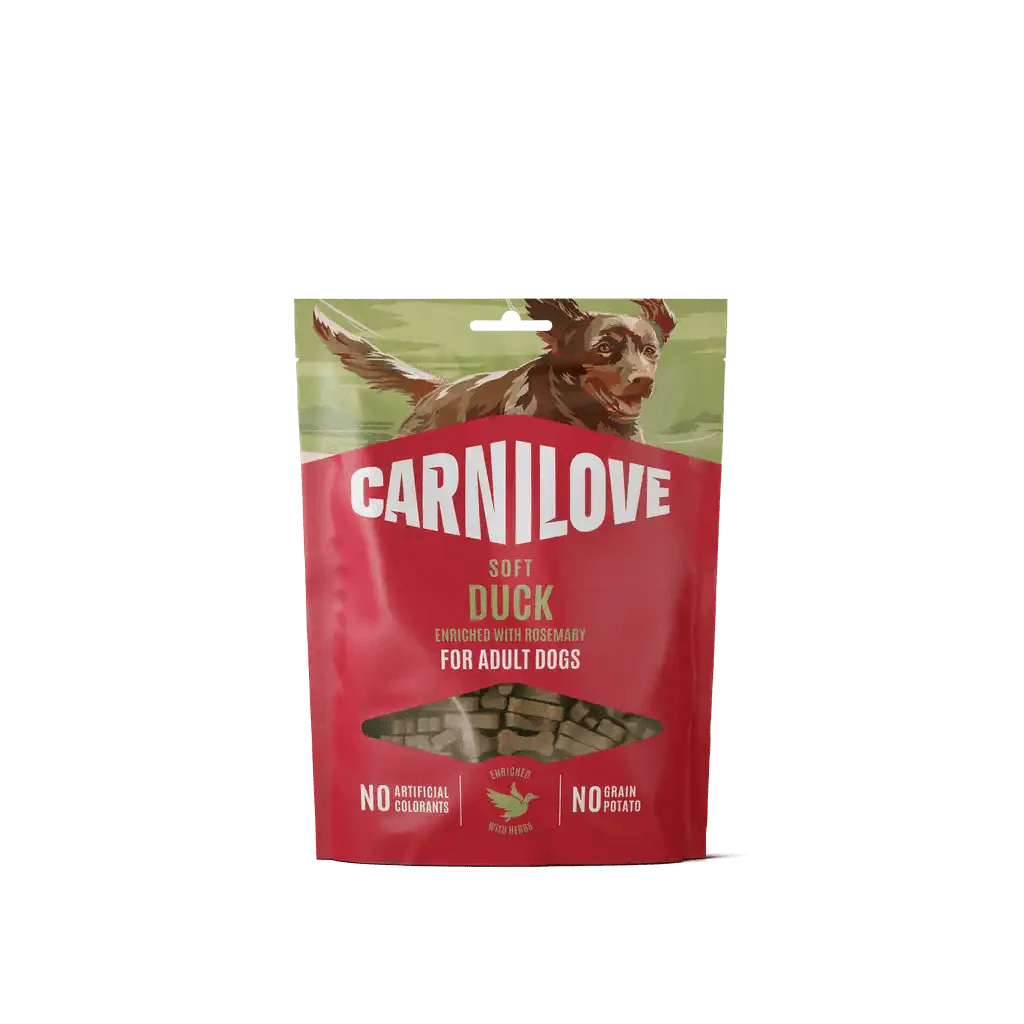 Carnilove Dog Soft Snack Duck enriched with Rosemary