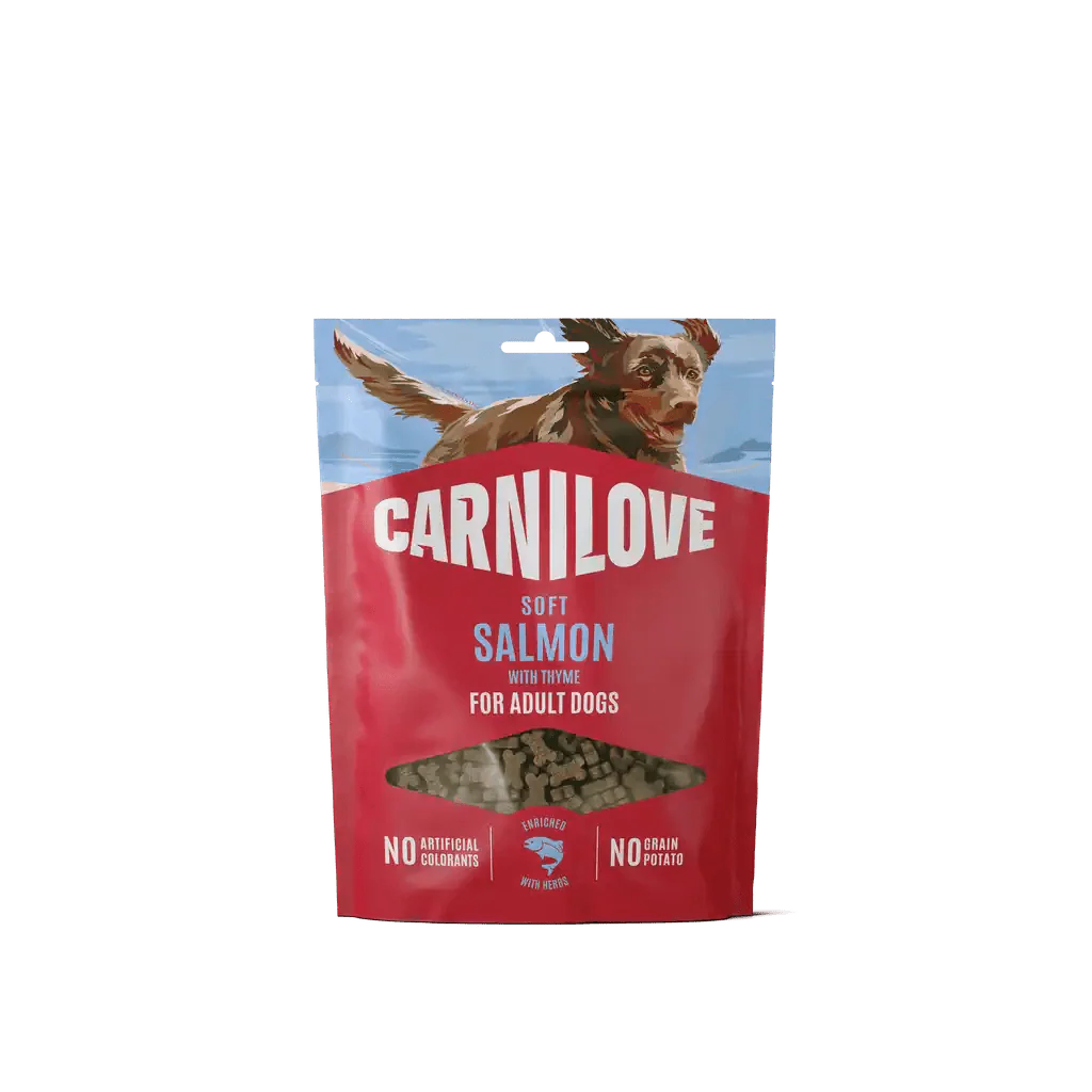 Carnilove Dog Soft Snack Salmon with Thyme small bite