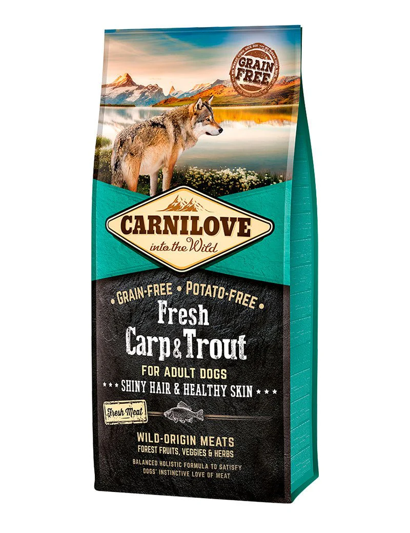 Carnilove Fresh Carp & Trout for Adult dogs - Image 2