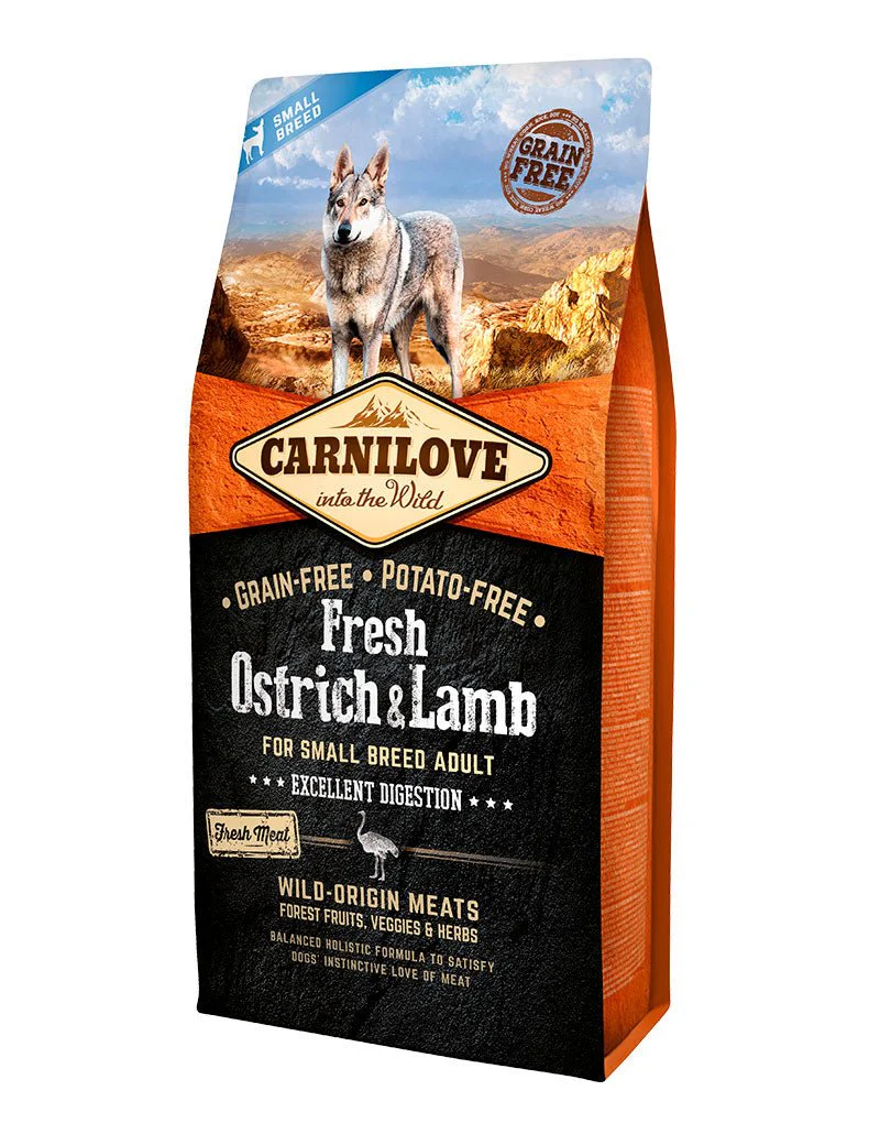 Carnilove Fresh Ostrich & Lamb Small Breed - Image 2