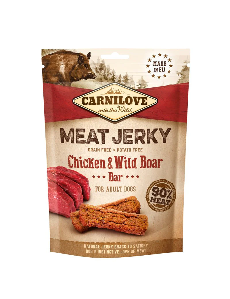 Carnilove Jerky Chicken & Wild Boar Bar
