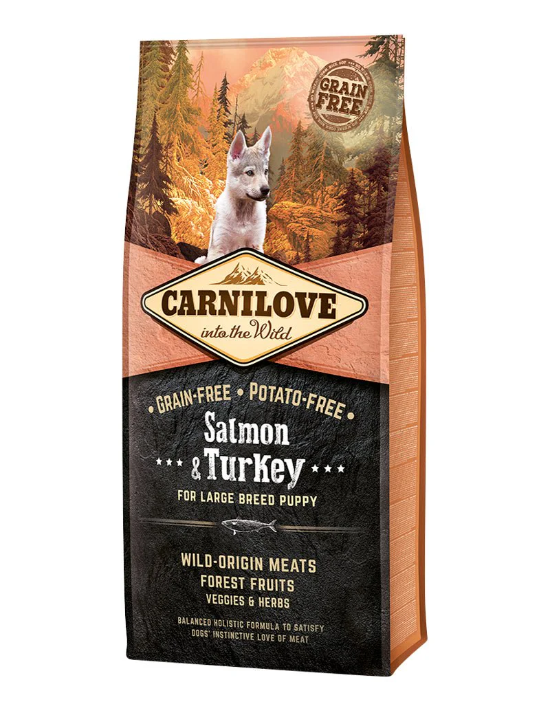 Carnilove Salmon-Turkey - Large Breed Puppy - Image 2