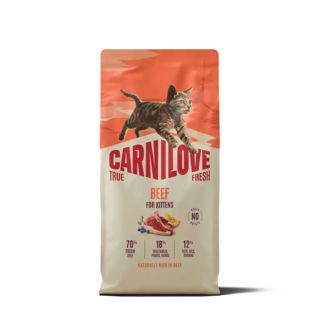 Carnilove True Fresh Cat Dry Beef for Kittens - Image 2