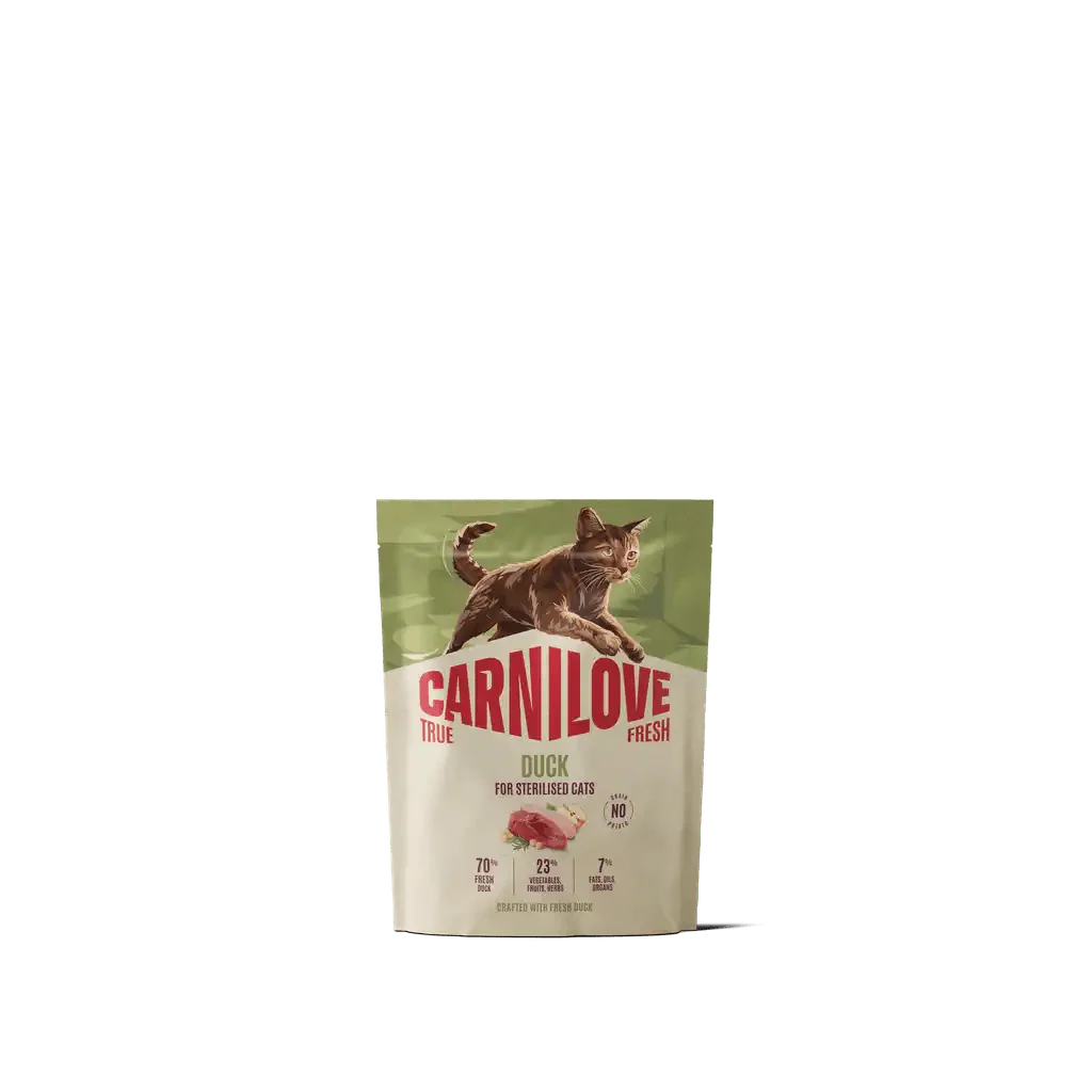 Carnilove True Fresh Cat Dry Duck for Sterilised Adult All Breeds - Image 3