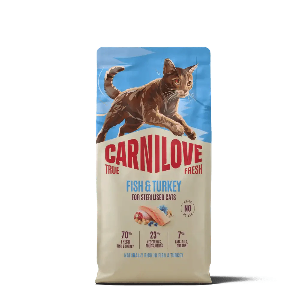 Carnilove True Fresh Cat Dry Fish & Turkey for Sterilised Adult All Breeds - Image 2