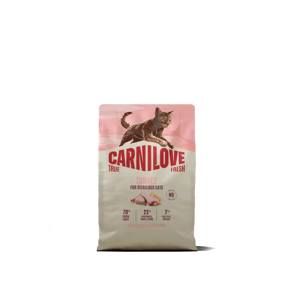 Carnilove True Fresh Cat Dry Turkey for Sterilised Adult All Breeds - Image 2