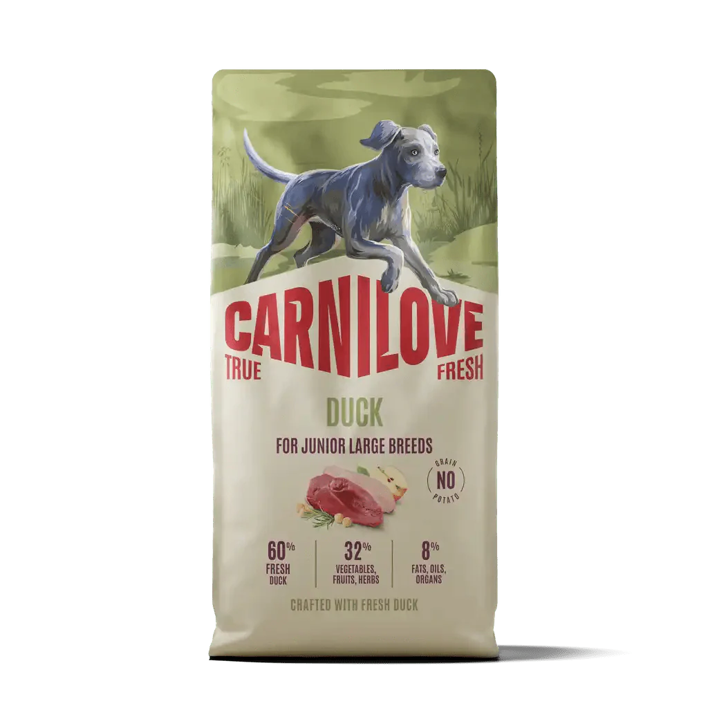 Carnilove True Fresh Dog Dry Duck for Junior Large Breeds - Image 3
