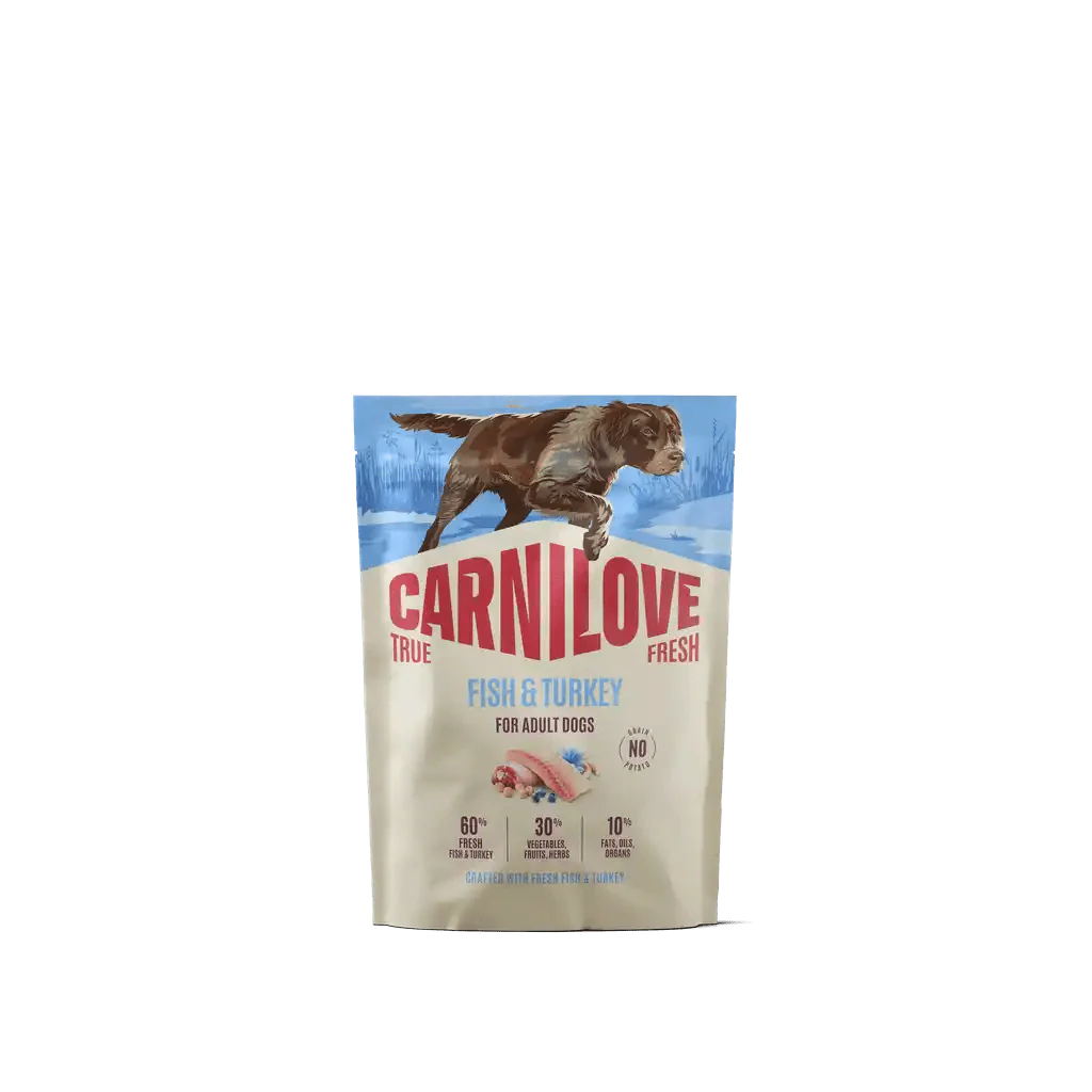 Carnilove True Fresh Dog Dry Fish & Turkey for Adult All Breeds