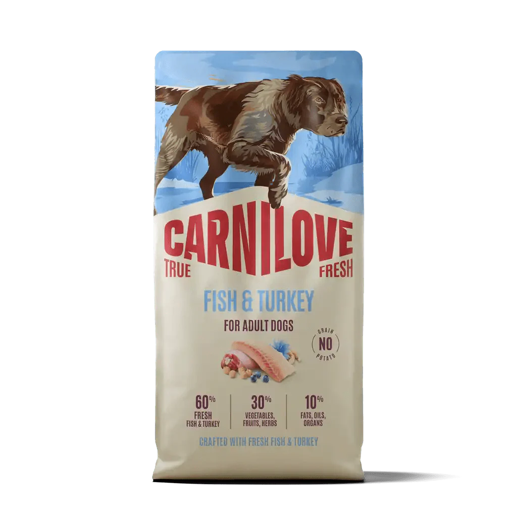 Carnilove True Fresh Dog Dry Fish & Turkey for Adult All Breeds - Image 3