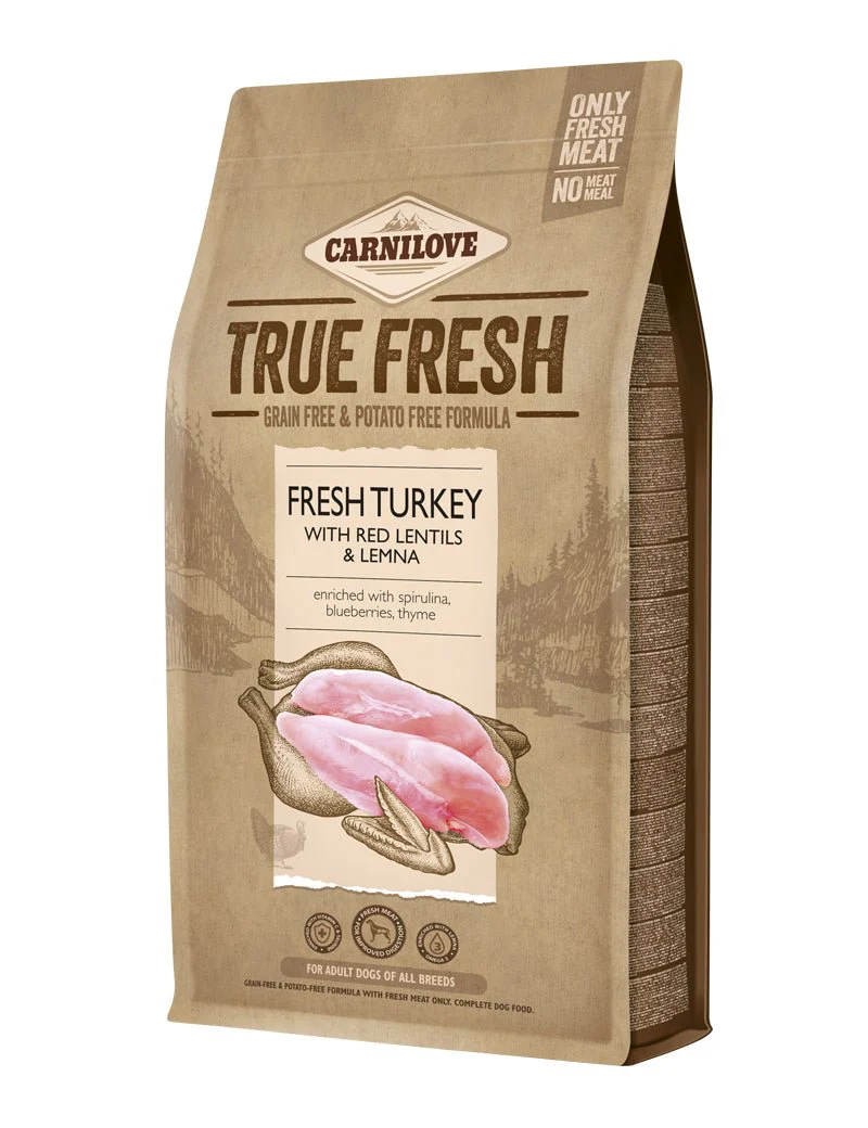 Carnilove TRUE FRESH TURKEY for Adult dogs