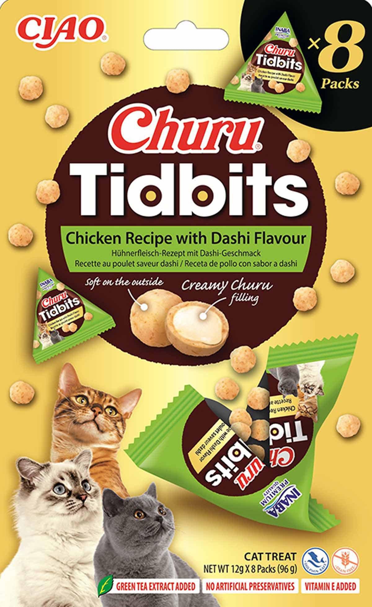 Churu Cat Tidbits Chicken With Dashi - Image 2