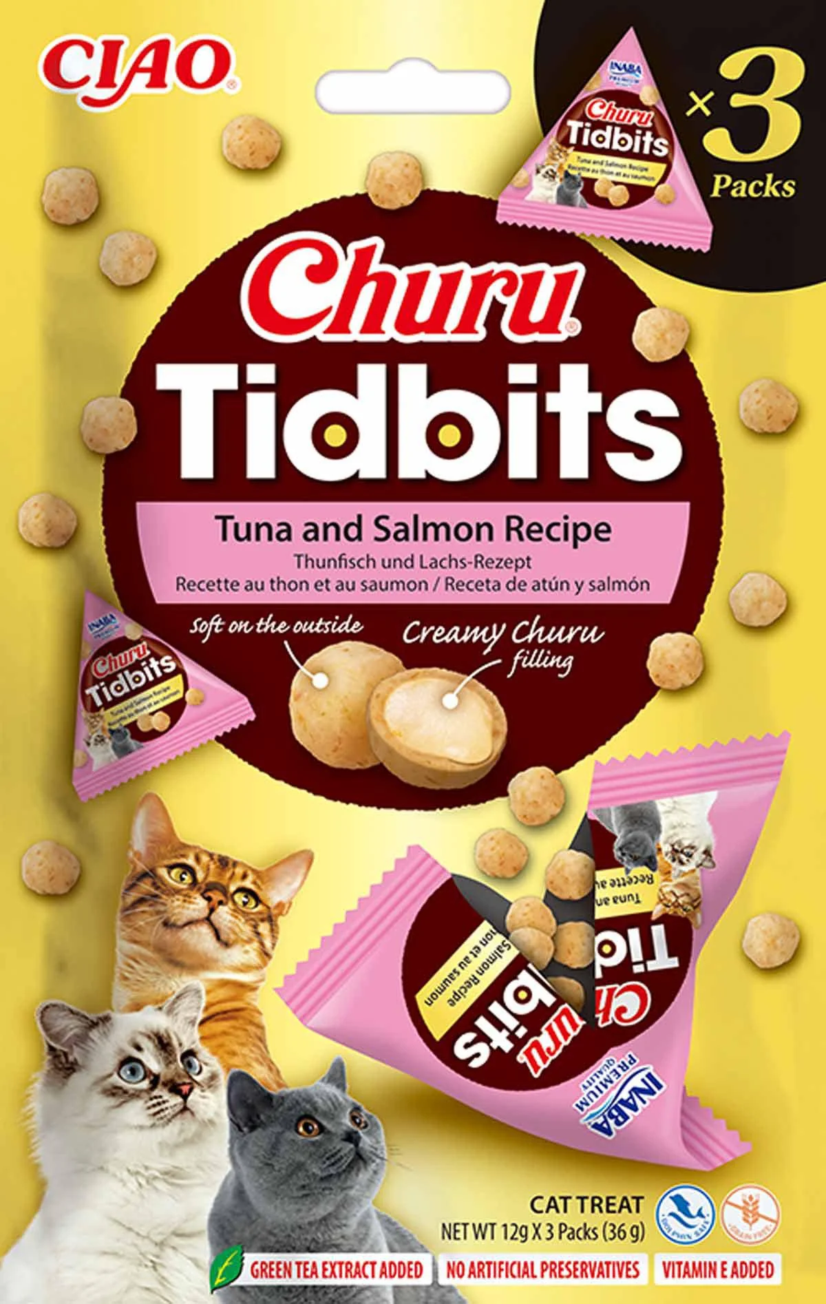 Churu Cat Tidbits Tuna & Salmon