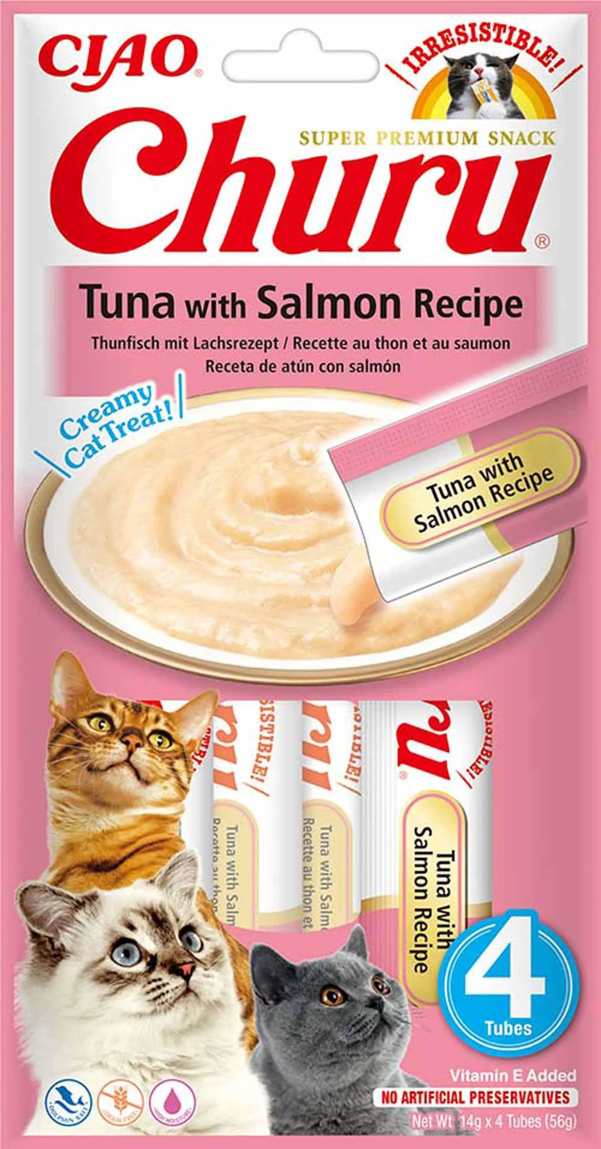 Churu Cat Tuna with Salmon